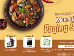 Selamat! Inilah 3 Pemenang Resep Olahan Daging Sapi