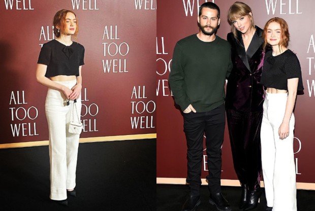 Sadie Sink dengan Crop Top Sadie Sink dengan Crop Top