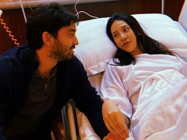 Anya Geraldine Ditemani Nadif Zahiruddin Usai Operasi, Bikin Cepat Sembuh Nih!