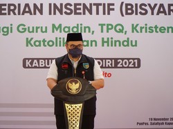 Beri Bantuan Insentif Guru Agama, Bupati Kediri Trending Topik di Twitter