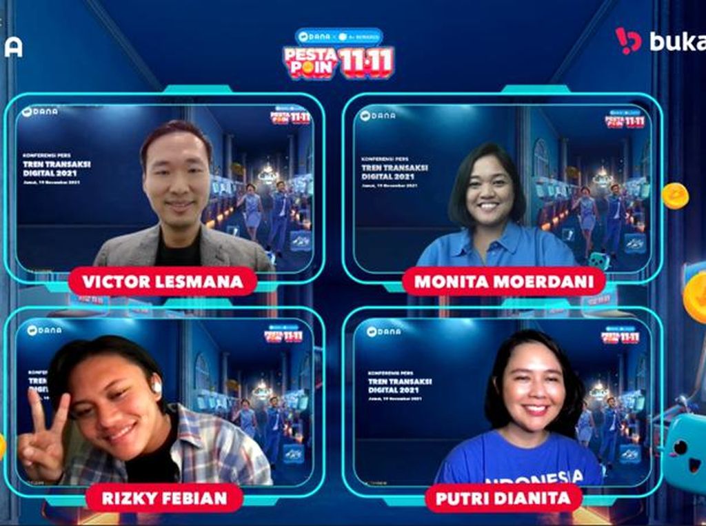 DANA & Bukalapak Kerja Sama Perkuat Transaksi Digital di 2022 DANA & Bukalapak Kerja Sama Perkuat Transaksi Digital di 2022