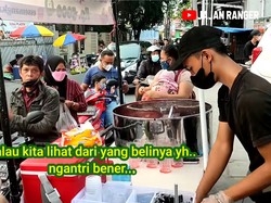 Terinspirasi YouTube, Pria Jual Es Semangka India Beromzet Rp 16 Juta Sehari