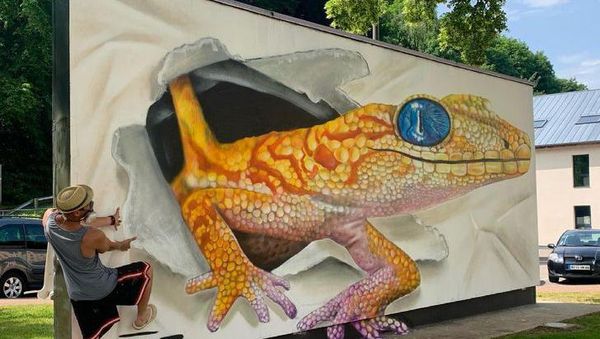 Bangunan Tua Terbengkalai Jadi Keren dengan Sentuhan 3D