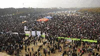 Potret Demo Besar-besaran di Iran Imbas Krisis Air