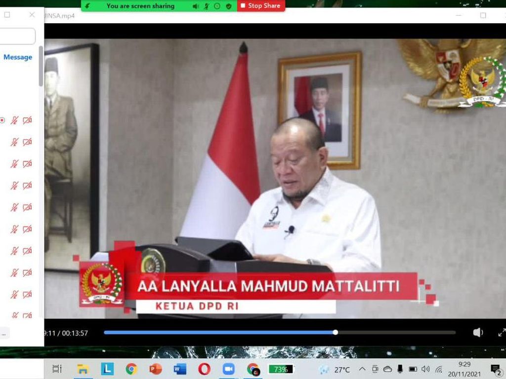 LaNyalla Sebut Presidential Threshold Perlemah Sistem Presidensial LaNyalla Sebut Presidential Threshold Perlemah Sistem Presidensial