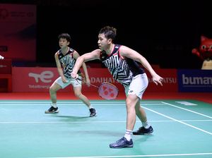 Indonesia Open 2021: Kevin/Marcus Jatuh Bangun ke Perempatfinal