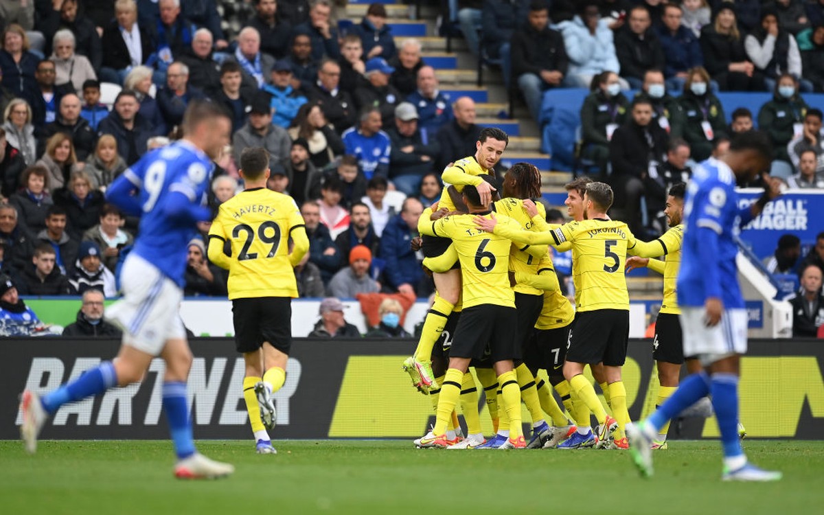 Babak Pertama: Chelsea Ungguli Leicester 2-0 (Getty Images/Michael Regan)