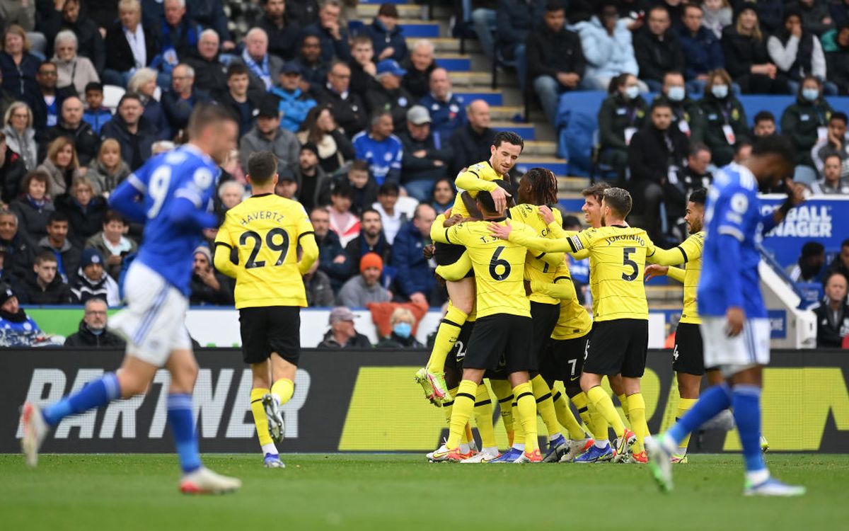 Babak Pertama: Chelsea Ungguli Leicester 2-0