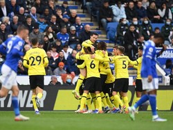 Babak Pertama: Chelsea Ungguli Leicester 2-0