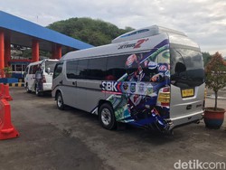 Kaum Difabel Antusias Menyaksikan WSBK Mandalika