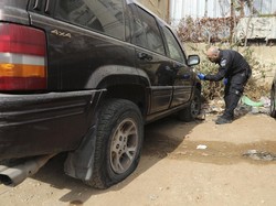 Jadi Korban Vandalisme, Ban Mobil Warga Palestina di Yerusalem Disayat