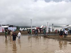 Drainase Perlu Perbaikan Buntut Sirkuit Mandalika Tergenang