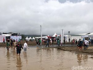 Drainase Perlu Perbaikan Buntut Sirkuit Mandalika Tergenang
