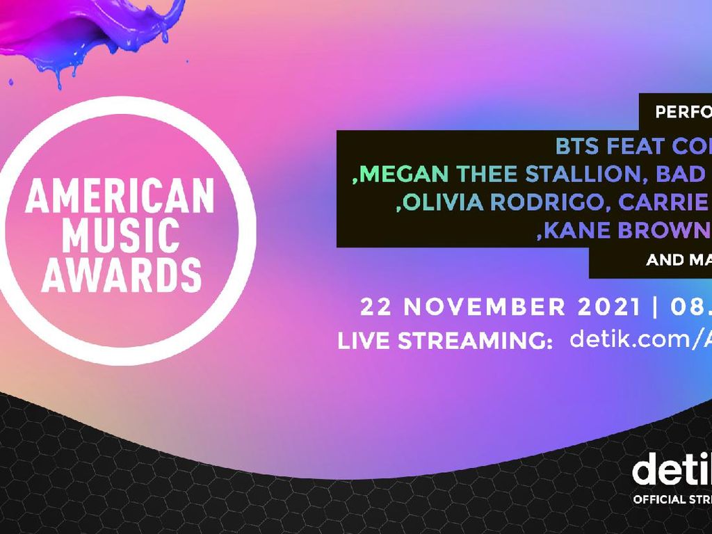 Tonton Live Streaming American Music Awards di Sini: Ada BTS x Coldplay!
