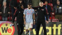 Kekalahan memalukan atas Watford, dengan skor 1-4, pada akhirnya menjadi laga terakhir Ole sebagai manajer MU. (Foto: Getty Images/Alex Pantling)