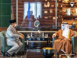 Prabowo Bertemu Putra Mahkota Bahrain, Apa Saja yang Dibahas?
