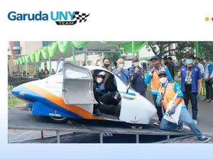 Pecahkan Rekor Asia Pasifik, Mobil Ciptaan Mahasiswa UNY Juara KMHE 2021