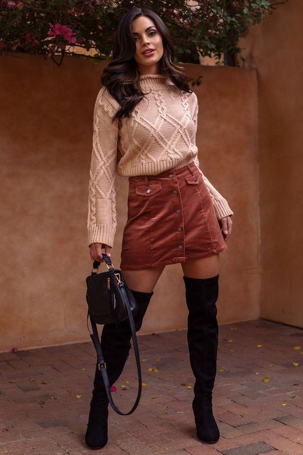 Pinterest.com/shoppriceless Pakailah corduroy skirt