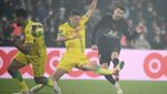 Detik-detik Lionel Messi Cetak Gol Perdana di Liga Prancis