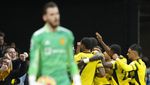 Foto: CR7 Jungkir Balik, De Gea Berjibaku... MU Tetap Tertunduk Malu