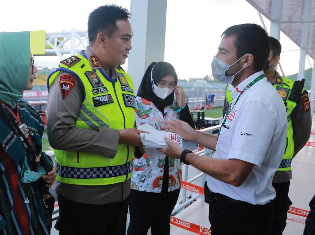 Dorna Apresiasi Pengamanan WSBK Mandalika Dorna Apresiasi Pengamanan WSBK Mandalika