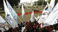 Kesal UMP 2022 Cuma Naik Secuil, Buruh Mau Geruduk Lokasi Ini