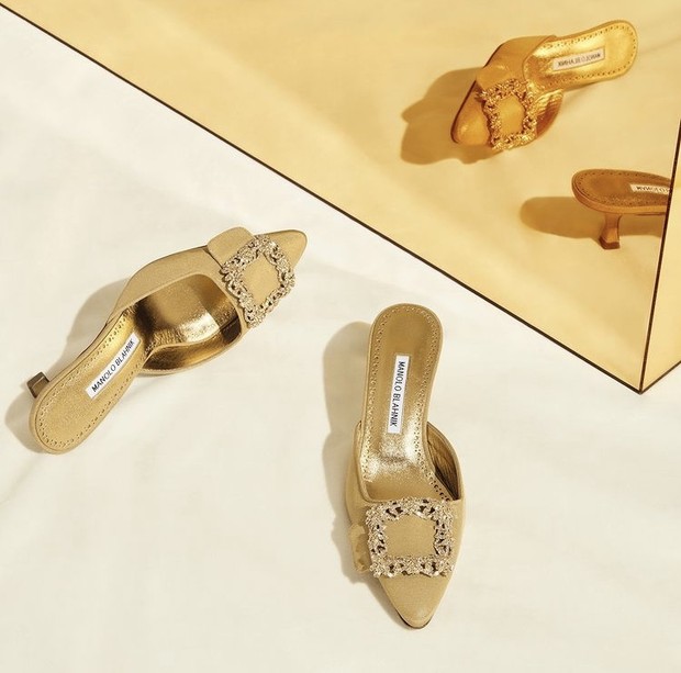 Manolo Blahnik Golden Collection/