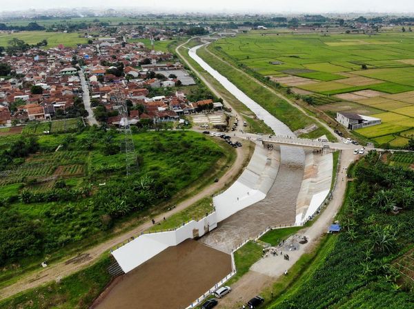 Intip Proyek Sodetan Cisangkuy Sang Pengendali Banjir