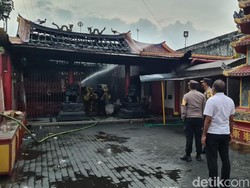 Klenteng Poo An Kiong yang Terbakar Berusia 192 Tahun
