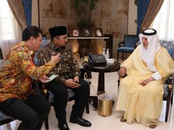 Menag Bertemu Gubernur Mekah, Sampaikan Kesiapan Keberangkatan Jemaah Umroh RI