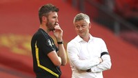 Keduanya pun acapkali terlihat berdiskusi dan saling interaksi. (Foto: 2020 Pool/Pool)
