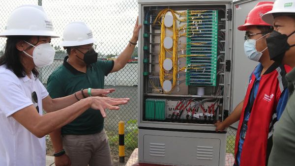 Momen Komisaris Pantau Infrastruktur Telekomunikasi di Mandalika