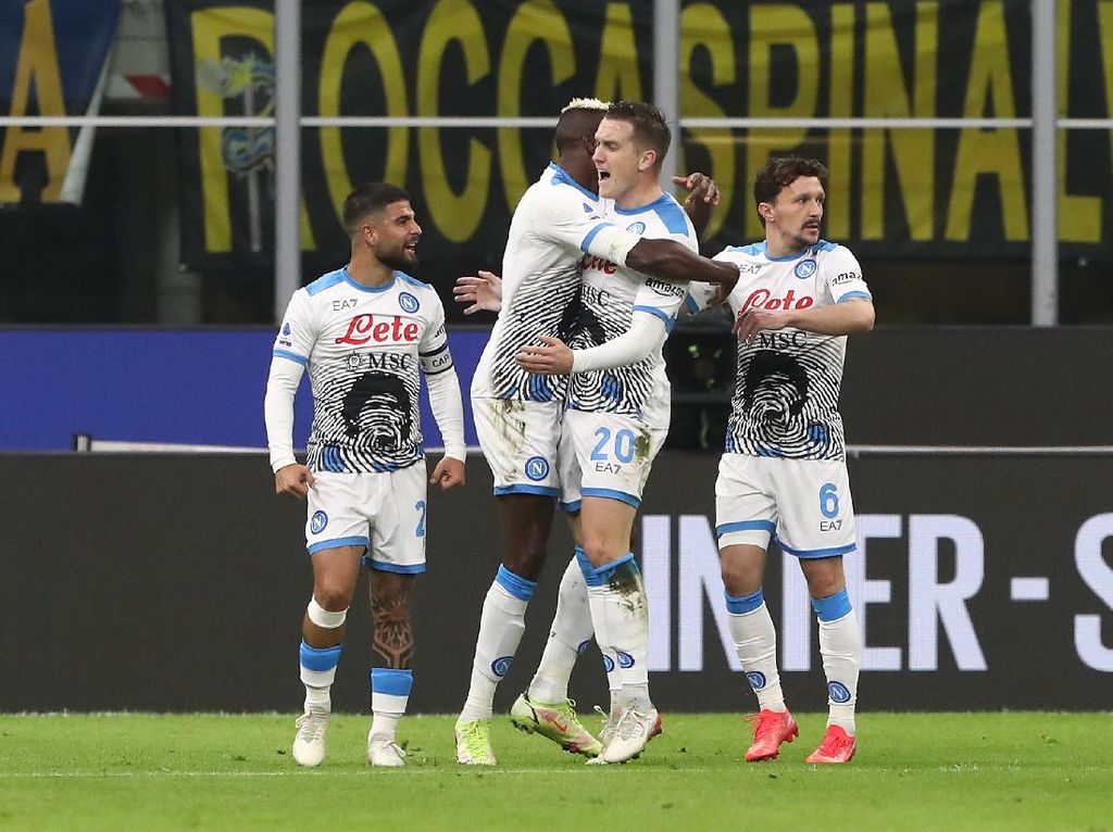 Hasil dan Klasemen Liga Italia: Napoli Masih di Puncak