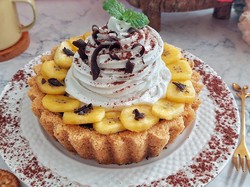 Resep Pembaca: Resep Pai Banoffee Pisang Barangan yang Legit Renyah