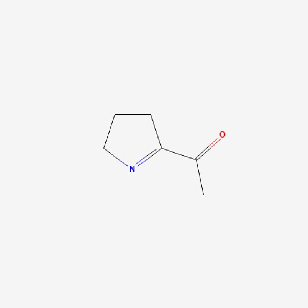 Senyawa kimia 2-acetyl-1-pyrroline/Foto: pubchem.ncbi.mlm.nih.gov Pandan tuk atasi bau badan