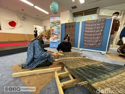 Tenun Ikat NTT Ditampilkan dalam Pameran di Toyota City, Kenalkan Tradisi Budaya