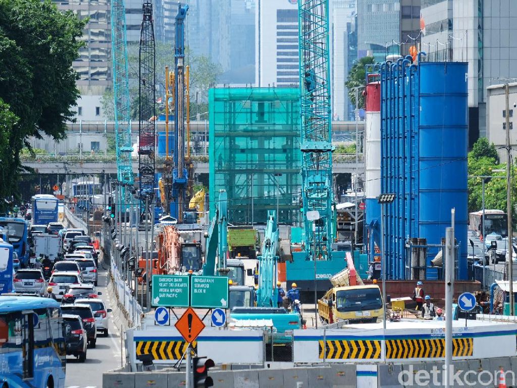 Pembangunan MRT Jakarta Bundaran HI-Kota Digeber, Ini Progresnya