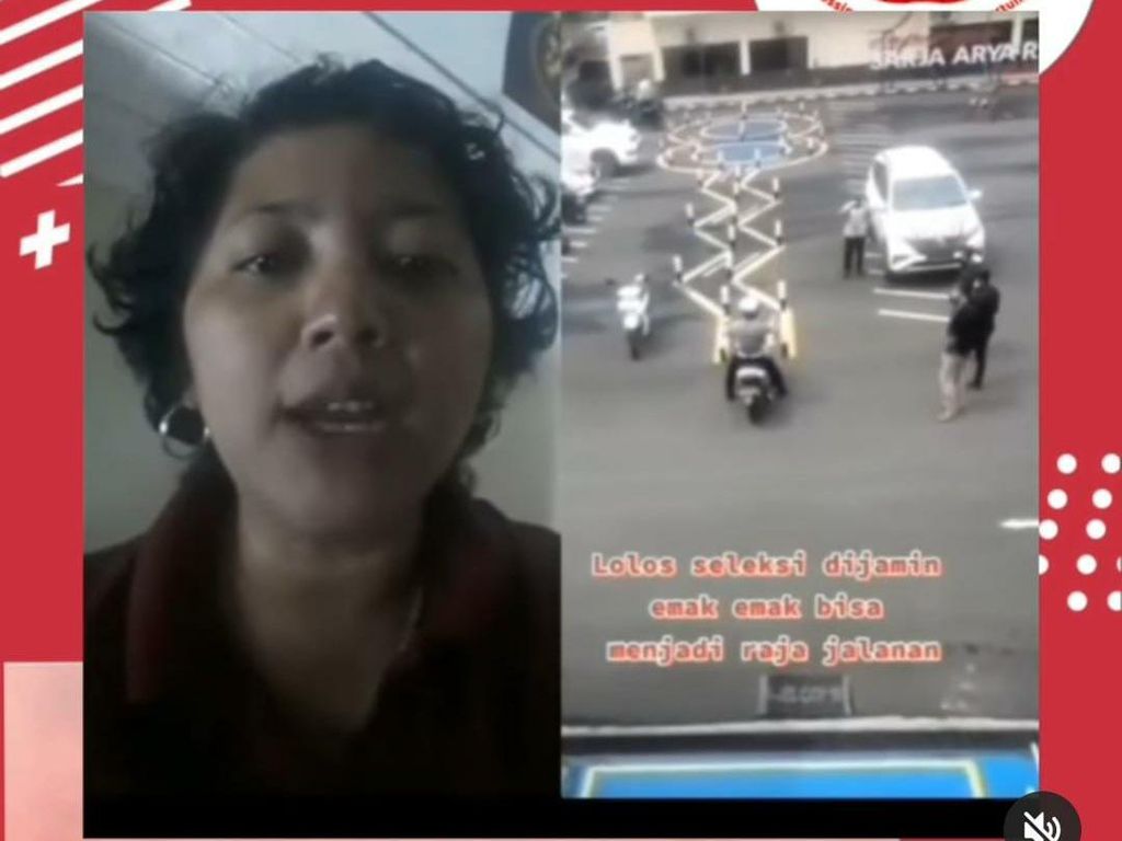 Viral Emak-emak Protes Trek Uji Praktik SIM C Sulit Dilalui, Korlantas Buka Suara Viral Emak-emak Protes Trek Uji Praktik SIM C Sulit Dilalui, Korlantas Buka Suara