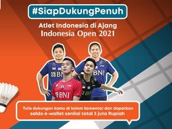 Dukung Timnas di Indonesia Open Bisa Dapat Hadiah! Begini Caranya