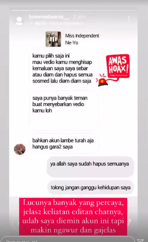 Alvin Faiz kesal dengan akun gosip yang fitnah dirinya.
