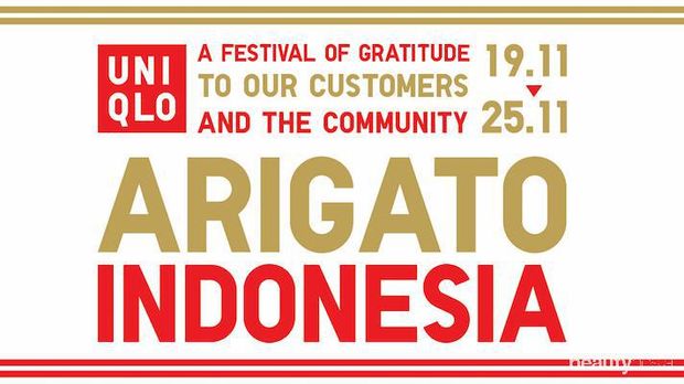 Arigato Indonesia Uniqlo