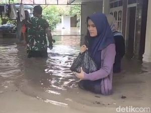 Sungai Kemiri Tegal Membeludak, Margadana Terendam!