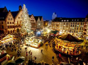 Gemerlap Pasar Natal di Jerman Saat Eropa Dihajar Gelombang Corona