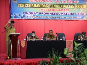 Gubernur Sumbar Minta Wali Nagari-Lurah Sukseskan Vaksinasi COVID-19
