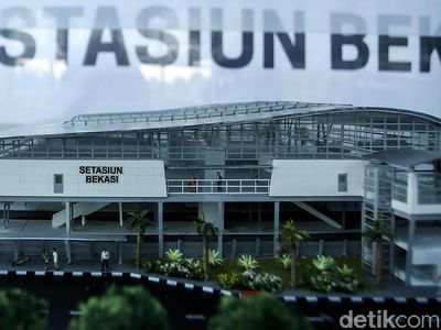 Begini Wajah Stasiun Bekasi Usai Bersalin Rupa