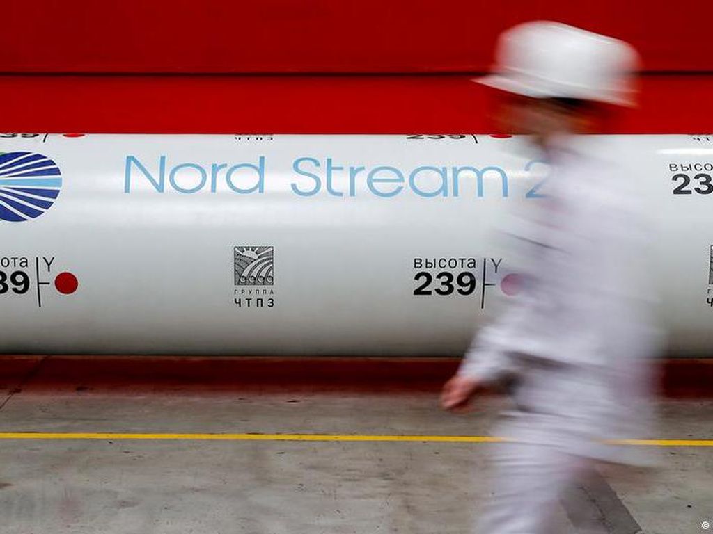 Khawatir Rusia Kian Kuat, AS Kembali Jatuhkan Sanksi Atas Pipa Nord Stream 2
