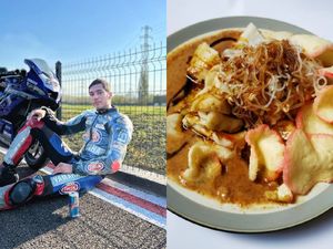 3 Pembalap di WSBK 2021 Ini Kepincut Ketoprak dan Mie Goreng