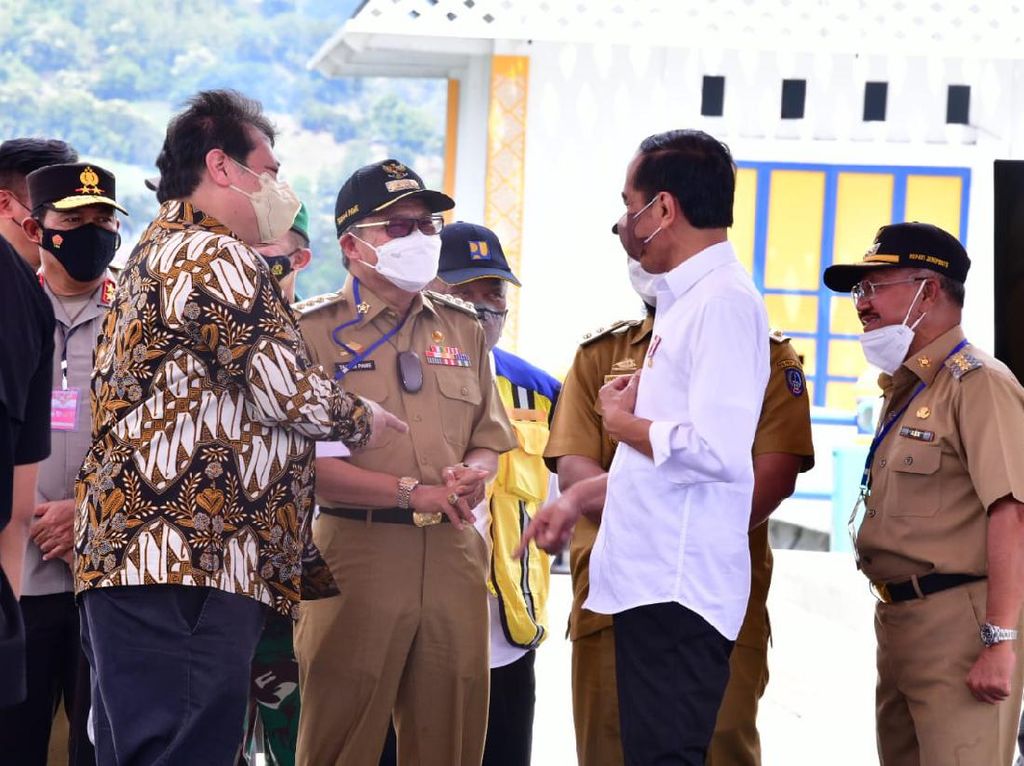 Wali Kota Parepare Lapor soal Pembangunan ke Jokowi Wali Kota Parepare Lapor soal Pembangunan ke Jokowi