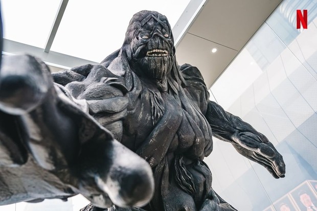 Sosok monster dalam serial Hellbound/Foto: Instagram.com/netflixkr Sosok monster dalam serial Hellbound