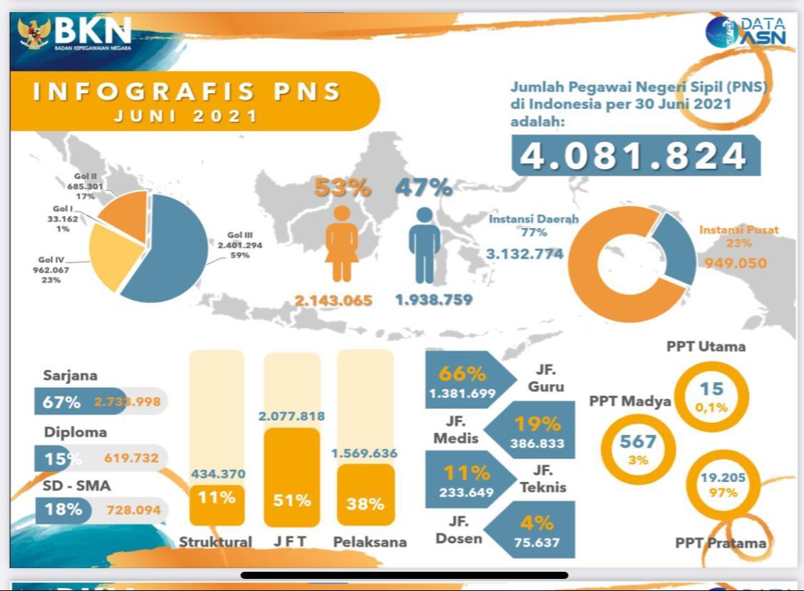 Statistik PNS (dok BKN)